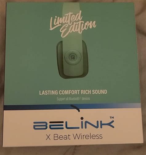 belink x beat wireless headphones.